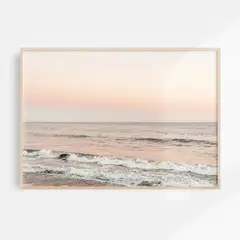 DECO DESIGN - CUADRO PASTEL BEACH - 50X70CM