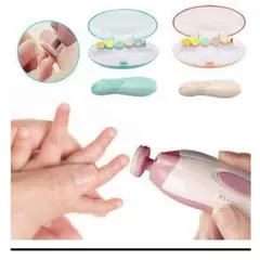 GENERICO - Corta Úñas Pulidor Manos Pies 6 Limas Para Bebe Rosado