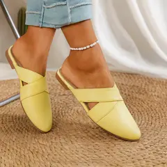 GENERICO - Zapatos mules Mujer Misshus Alma amarillo
