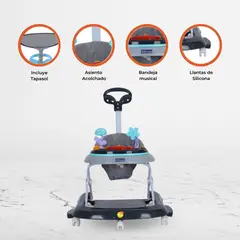 BAMBINO - Andador Mecedora 4 en 1 «BAMBINO X5» Gray
