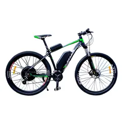 BOX BIKE - Bicicleta Electrica de Aluminio Modelo Evans Aro 29 Verde