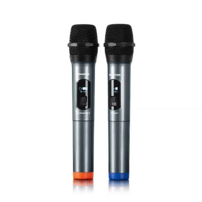 MICRÓFONO MX-7268 PROFESSIONAL 2 INALÁMBRICO DUAL