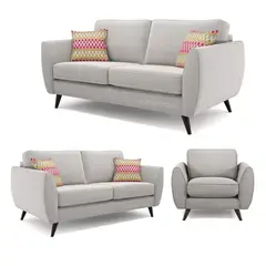 ALTO HOGAR - Juego de Sala 3 2 1 Dive Marfil