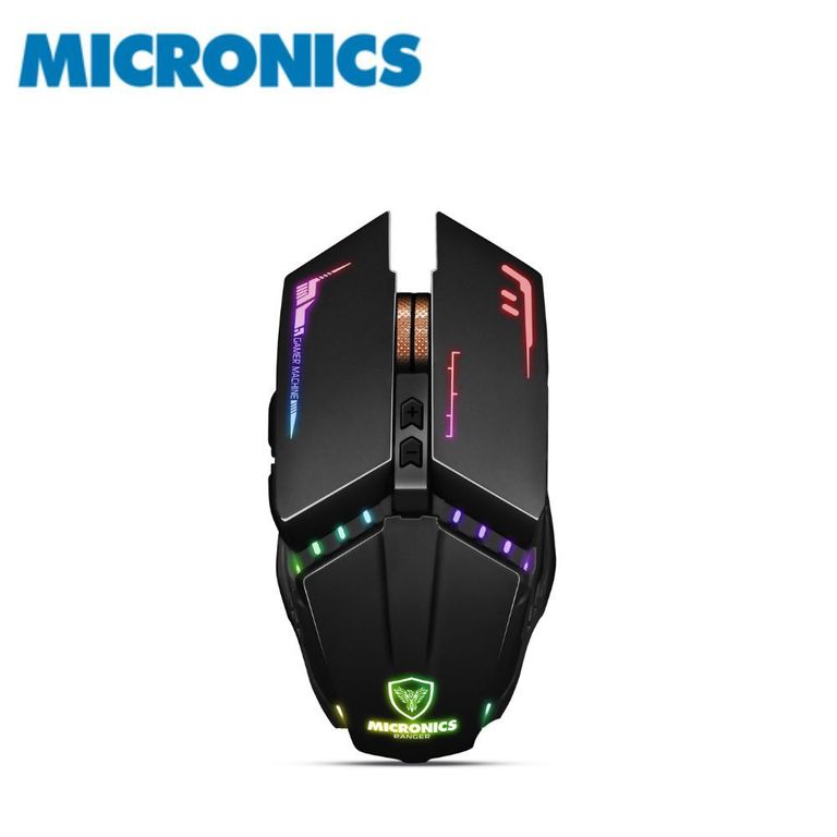 Mouse Gamer Inalámbrico Ranger MIC M822RX Negro