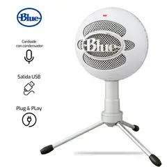 BLUE - MICROFONO SNOWBALL ICE USB BLANCO