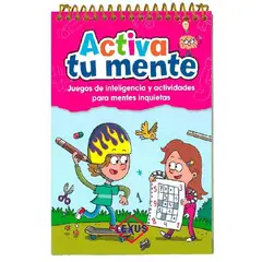 GENERICO - Libro Infantil Activa Tu Mente Activa tu Mente Juegos de Inteligencia