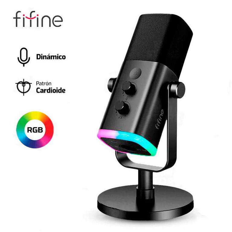MICROFONO AM8 DINÁMICO NEGRO