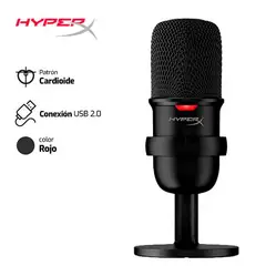 HYPERX - MICROFONO SOLOCAST USB NEGRO