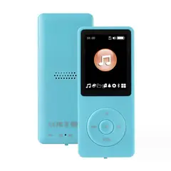 VENUS MIA - Reproductor de música Bluetooth mp3 + tarjeta de memoria de 128 GB - azul