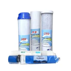 OSMOSISPERU - KIT DE 5 FILTROS INCL. MEMBRANA 75GPD OSMOSIS INVERSA