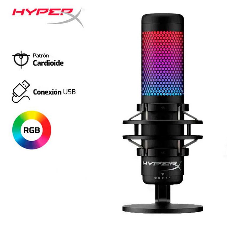 MICROFONO QUADCAST S USB RGB
