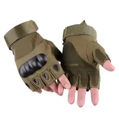GENERICO - Guantes Tácticos Nudillos Reforzados - Verde Talla M