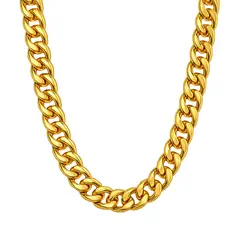 GENERICO - Cadena Lomo de Corvina Acero Inoxidable Hombre