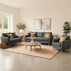 ALTO HOGAR - Juego de Sala 3 2 1 Tamahra - Tapiz Antifluido