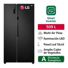 LG - Refrigeradora Side By Side GS51MPD 509L Multi Air Flow