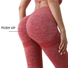 GENERICO - Legging Malla Deportiva Mujer de Malla Licra Push Up