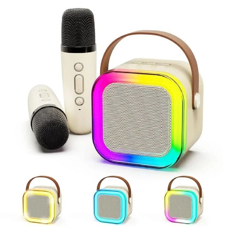 KARAOKE PORTÁTIL CON MICRÓFONO BLUETOOTH PARLANTE K12