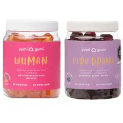 YUMI GUMI - Pack Wuman + Cero Drama Gomitas 90 Und Arándano