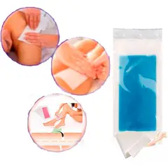 GENERICO - Banda Depilatoria Corporal Cera Fría set 50 uni