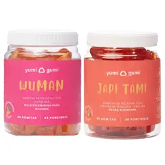 YUMI GUMI - Pack Wuman + Japi Tami Gomitas 90 Und Camu Camu