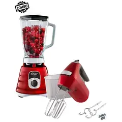 OSTER - Combo Licuadora Blst4126r + Batidora De Mano Fpsthm360r