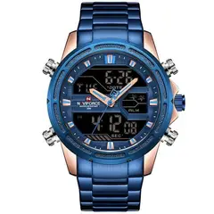 NAVIFORCE - Reloj Casual 9138 Análogo-Digital Original