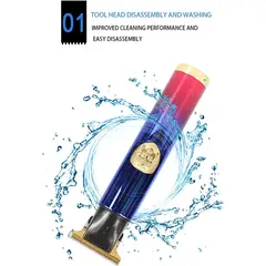 GENERICO - Cortapelos inalámbrico Recortadora de barba en relieve recargable