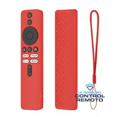 CASE - Funda protector para Xiaomi Mi TV Box S 4k de 2da Generación - Rojo
