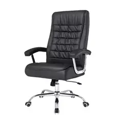 OFIDEAS - Silla de Oficina Giratoria Presidente Shiny Color Negro