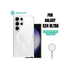NILLKIN - Case Nature Magsafe Samsung S24 Ultra Transparente