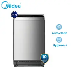 MIDEA - Lavadora Automática 10Kg Silver MA200W100/G