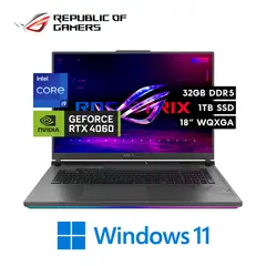 Laptop Gaming ROG G18 G814JVR 2024 Intel Core i9 14900HX 32GB 1TB RTX4060 8GB 18″ WQXGA W11