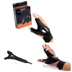 GENERICO - Par Guantes Linterna LED Impermeables