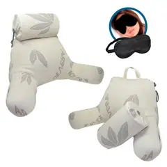TERAFLEX - COJIN DE DESCANSO LECTURA ANTIREFLUJO MEMORY FOAM 86x67x55 CM