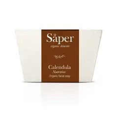 SAPER - Jabón Limpiador Facial Nutritivo de Caléndula