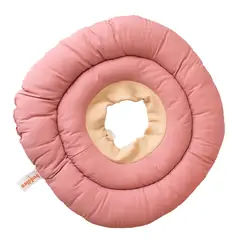 BUDDIES - Donut Anti-lamidos Collar Isabelino Rosa S