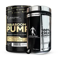 KEVIN LEVRONE - Pack Pre-Entreno SHAABOOM PUMP 44 SERV Fruit Punch + Creatina 500 gramos