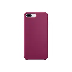GENERICO - Case Funda de Silicona Para iPhone 6 Plus con logo Rojo Vino