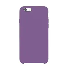 GENERICO - Case Funda de Silicona Para iPhone 6 Plus con logo Uva