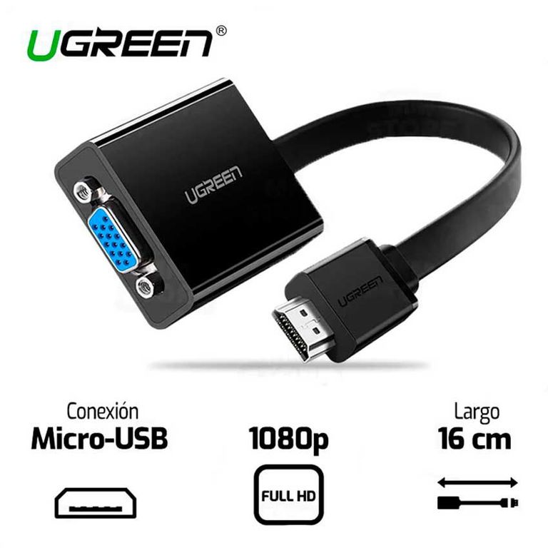 ADAPTADOR HDMI A VGA 40248