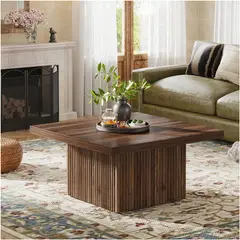 VENTITAS HOME - Mesa de Centro de Madera Pearl