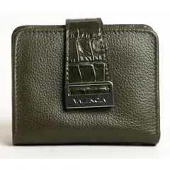 VALENCIA LEATHER - BILLETERA MONEDERO VALENCIA PARA DAMA DE CUERO
