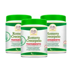 NEVADA NATURAL PRODUCTS - Romero Crecepelo Tratamiento Nevada 1Kg 3 Unidades