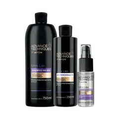 AVON - Advance Techniques Tratamiento Capilar Ultra Liso x3