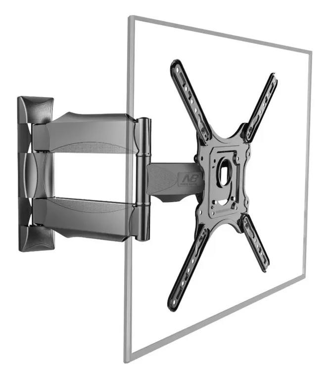 RACK MOVIBLE DOBLE BRAZO PARA TV DE 32 HASTA 65