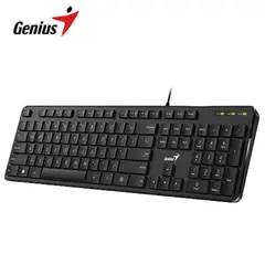GENIUS - TECLADO SLIMSTAR M200 USB MULTIMEDIA SP BLACK