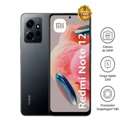 XIAOMI - SMARTPHONE REDMI NOTE 12 ONIX GRAY 128GB ROM 4GB RAM