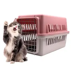 AMICATS - Transportador para Gatos y Perros - Kennel L50 Rosa
