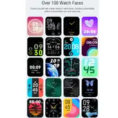 LENOVO - Reloj deportivo inteligente J01 Blanquecino + combo HT38 Blanco