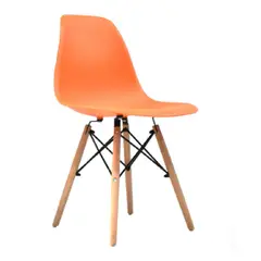 MOBELART - Silla Diseño Eames Naranja möbelArt
